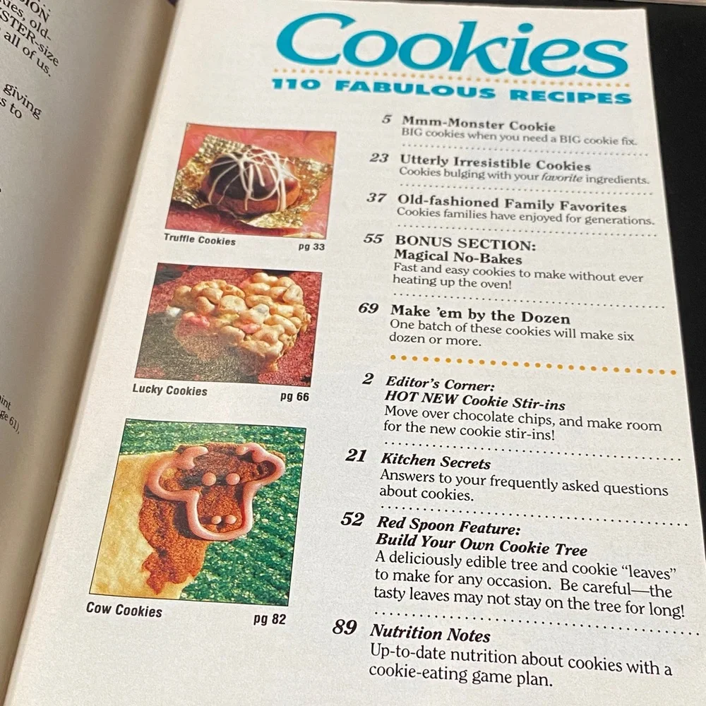 Betty Crocker vintage Holiday and Cookies Cookbook magazine Collection